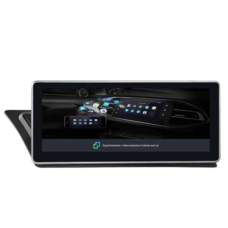 NAVITOPIA 10,25 дюймов 4G ram 64G rom четырехъядерный Android 9,0 Автомобильный gps навигация для Audi A4 A5 2009 2010 2011 2012 2013