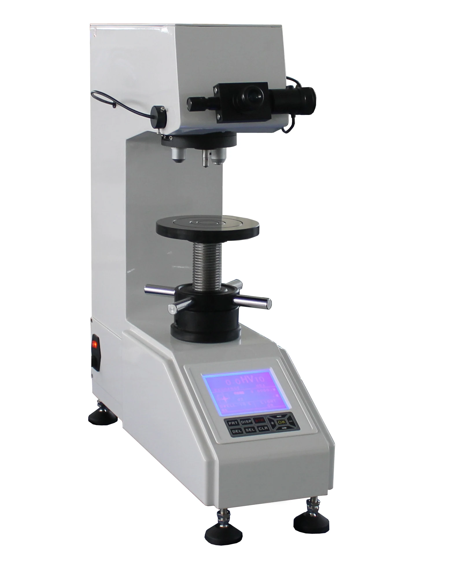 

vicker hardness test HVS-5 10 30 50 Digital Vicker hardness tester (Manual Turret, Big LCD screen In-built printer)