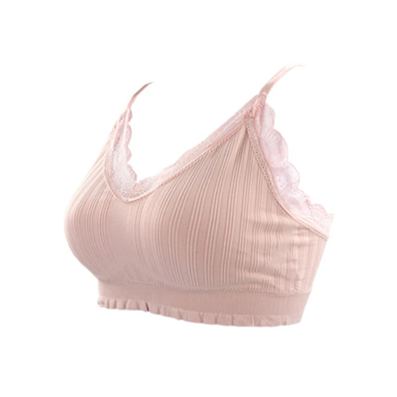 

Sports Top Bra Female Underwear Running Cotton Gym Wire Free Stretch Active Women Wear For Bra