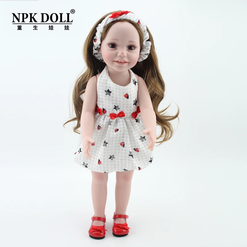 

Cute New Silicone Reborn Doll Large Fashion Baby Dolls for Princess Children Birthday Boneca Articoli Per Neonati Toys OO50CS