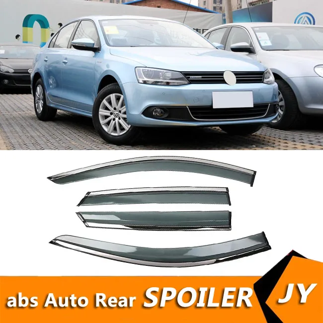 

Для фары для Volkswagen jetta Sagitar 2012-2014 оконный козырек вентиляционные оттенки Защита от солнца дождя для s автомобильные аксессуары 4 шт./компл.