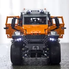 Молд King 13088 APP дистанционное управление по бездорожью Avtoros Shaman 8x8 сибирская серия автомобиля строительный блок кирпич подарок мальчику