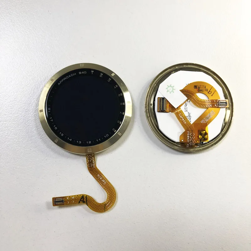 Умный ЖК-экран с золотой рамкой для Garmin подход S40 GPS