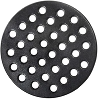 round cast iron fire grate bbq high heat charcoal plate for large big green egg camping accessories cast iron grill
