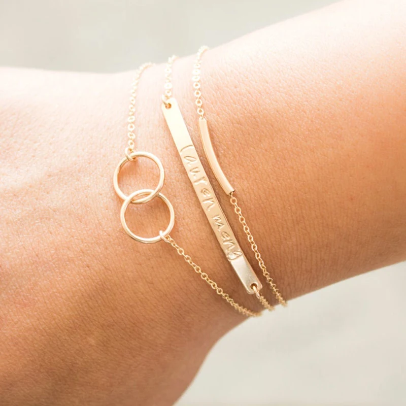 Браслет ROXI из стерлингового серебра 925 пробы женский изящные круглые браслеты с