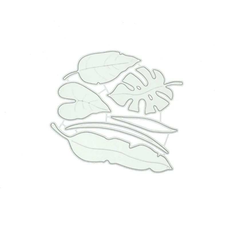 

JC Different Leaves Foliage New Design Metal Cutting Dies Scrapbooking Handmade Card Make Shape Stencil Craft Mold Model Decor