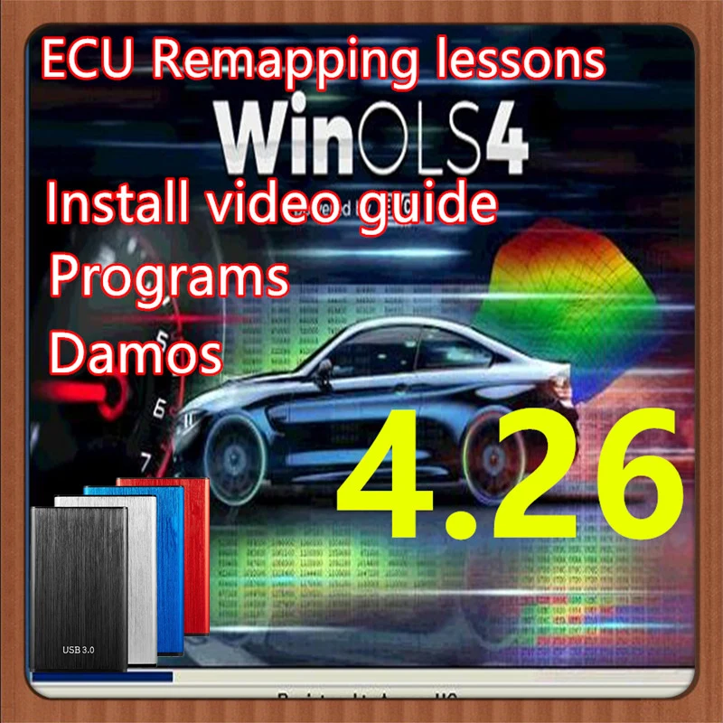 2021 горячая Распродажа WinOLS 4,26 с 66 плагины и контрольная + Damos файлы + установочный видеоролик + Руководство пользователя + блока управления двигателем titanium 26100 драйверы для ваших устройств?