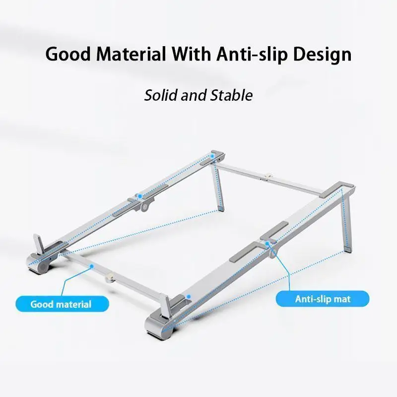 Регулируемая Складная подставка для ноутбука 3 в 1 нескользящий Настольный