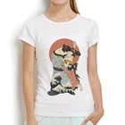 Женская футболка с коротким рукавом, с принтом Поцелуй Густава Климта