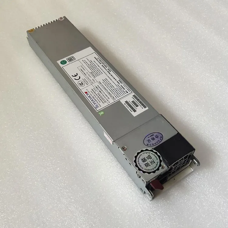 Supermicro PWS-741P-1R 740W 1U 80 PLUS Platinum Redundant Single Output Power Supply Module | PC Supplies