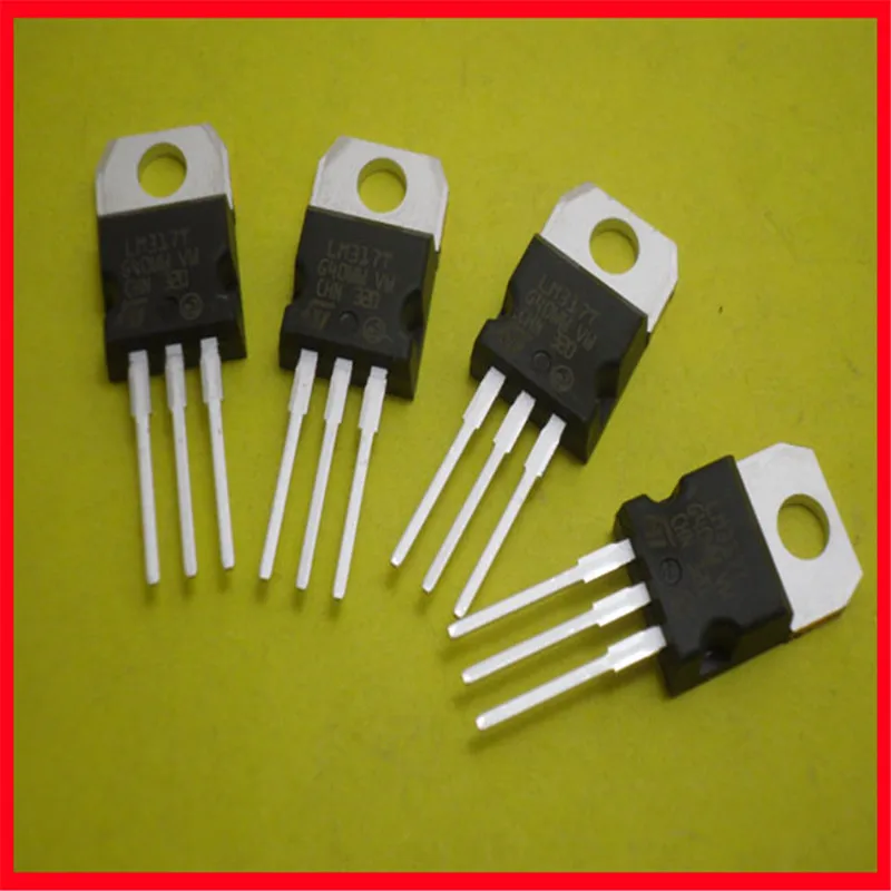 НОВЫЙ ST импортный оригинальный LM317 регулятор напряжения чип TO 220 посылка|Запасные