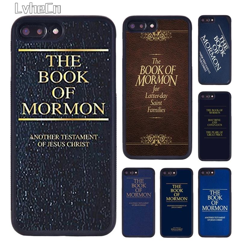 Чехол для телефона с изображением Книги Мормона Иисуса Христа из Библии iPhone 14 13 12