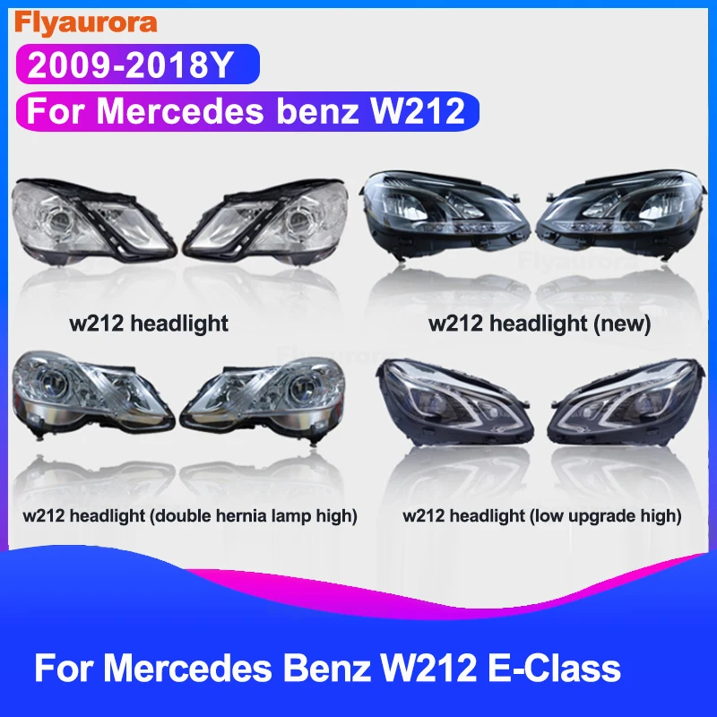 Автомобильный Стайлинг головная лампа для W211 E240 E280 W212 E class E180 E200L E260L E300 E320 E350