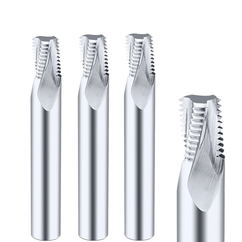 

1PCS 1I16X27 1I8X27 Tungsten Steel End Mill American NPT Thread Milling Cutter For Aluminum Full Tooth Carbide Alloy Cutting