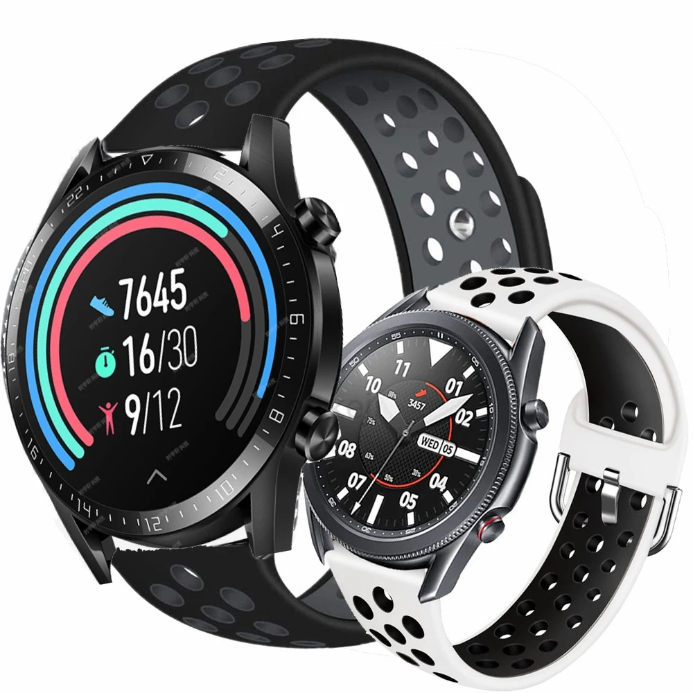 

Strap For Huawei Watch GT2 GT 2 46mm 42mm Wrist Band Watchband For Honor Magic Watch 2 46mm 42mm Magic Watch Silicone Bracelet