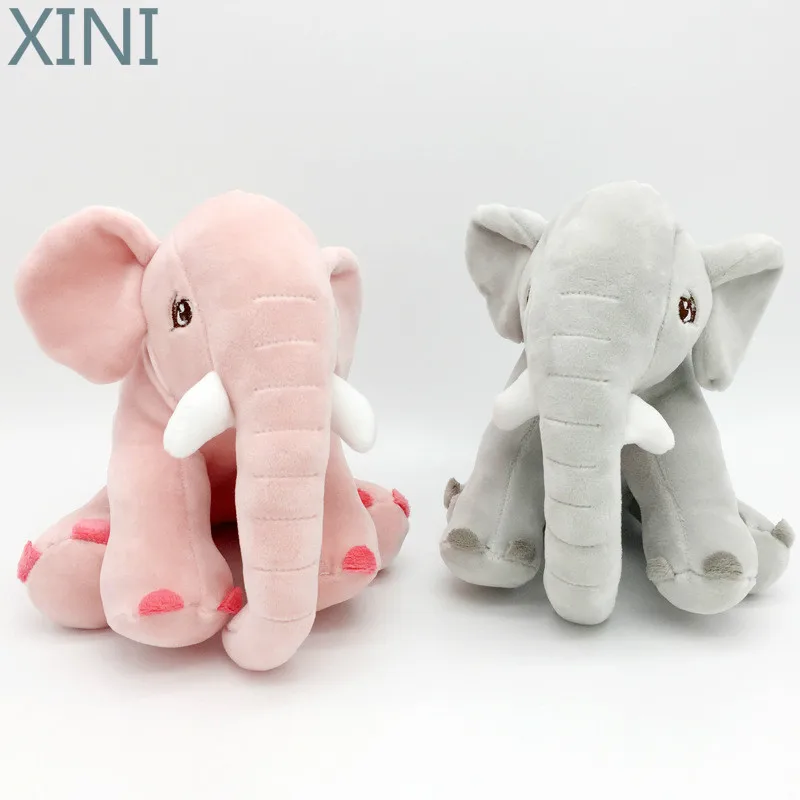 XINI 20 см милый детский розовый слон, плюшевая игрушка, кукла, мягкая плюшевая игрушка-животное, подарок на день рождения