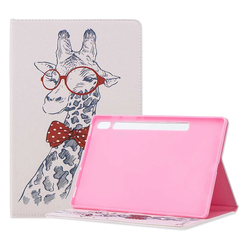 Чехол подставка из экокожи с принтом для iPad 10 2 дюйма 2019 дюйма|Чехлы планшетов и