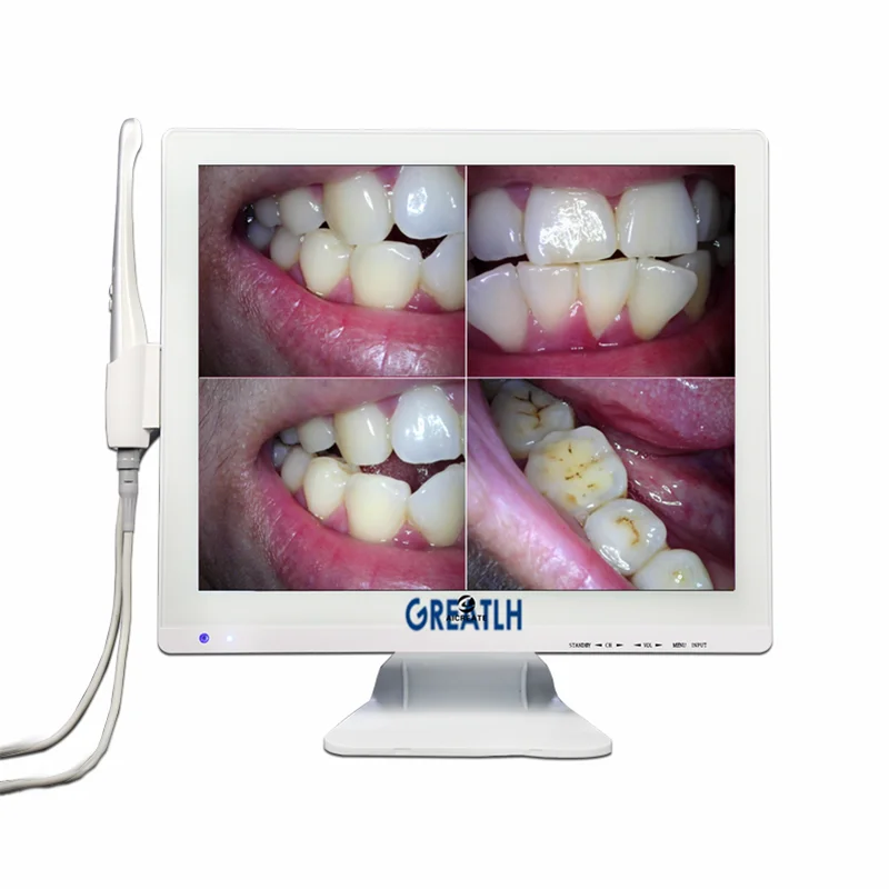 

10 LED oral camera dental with 17 inch monitor HD dental screen Fit dental chair Dental Lab Mechanic Aquipment