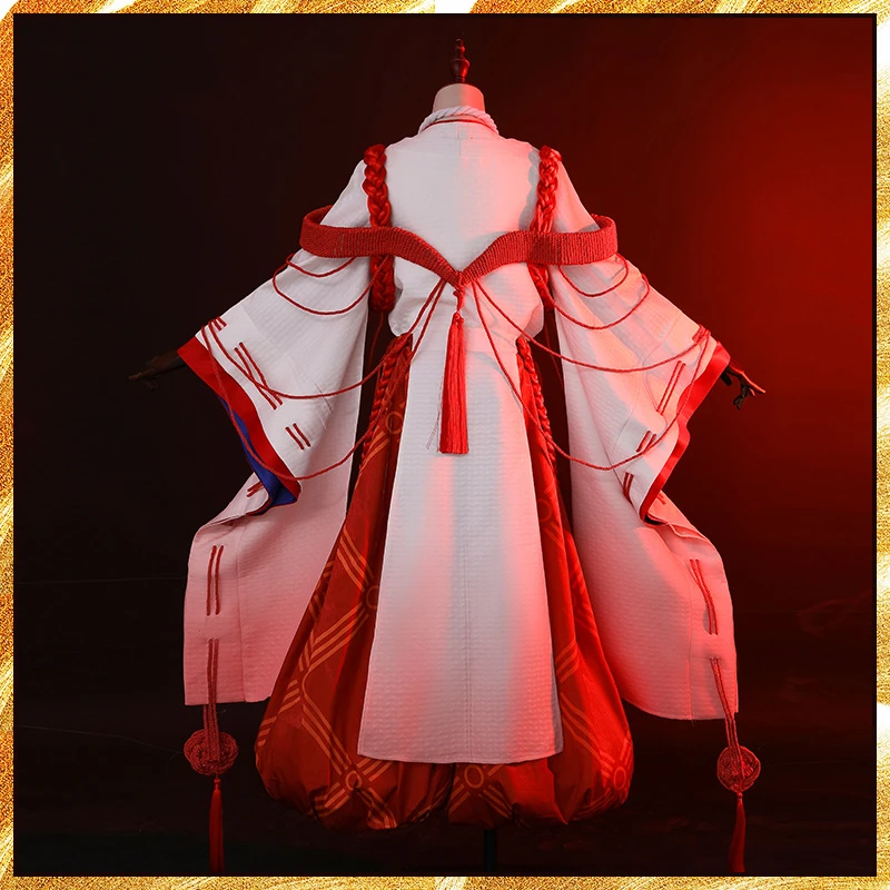 [ JUN. STOCK] Game Onmyoji YUANJIESHEN SP New Skin Girl Kimono Battle Uniform Cosplay Costume Halloween Carnival Free Shipping