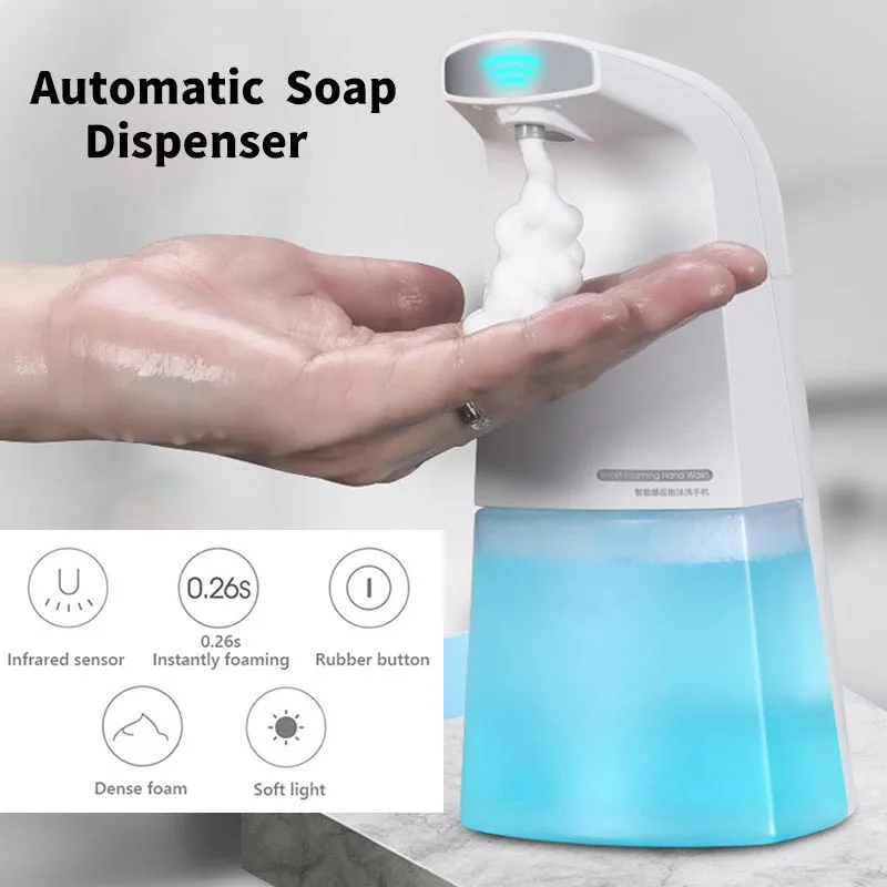 

Automatic Smart Foam Washing Electric Infrared Touchless Hand Sanitizer Sensor Machine Intelligent Foam