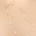 Цепочка для солнцезащитных очков Женская, с бисером, нескользящая