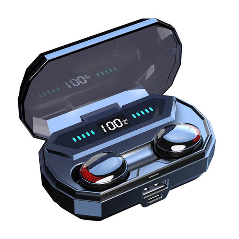 YEINDBOO T10 TWS отпечатков пальцев сенсорные беспроводные наушники Bluetooth V5.0 3D стерео с