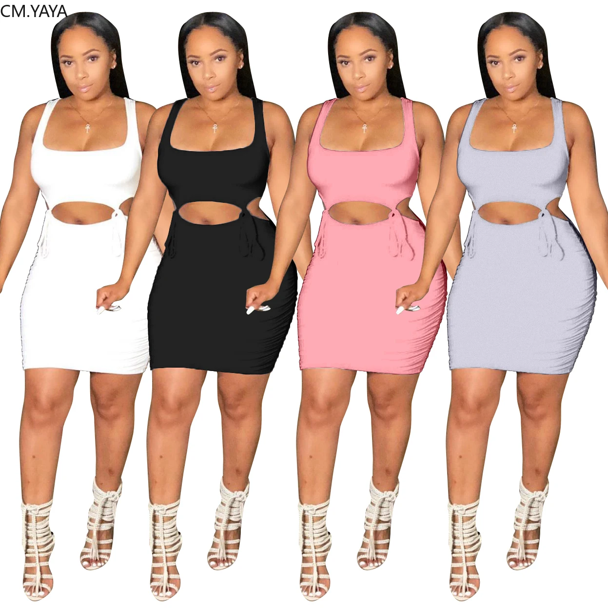 См. Несокрушимая Механическая Женские однотонные вырезами талия на бретелях