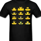Топ Дизайн Мужская футболка золотые святых Saint Seiya короткий рукав хлопок футболка с круглым вырезом для подростков футболки 016860