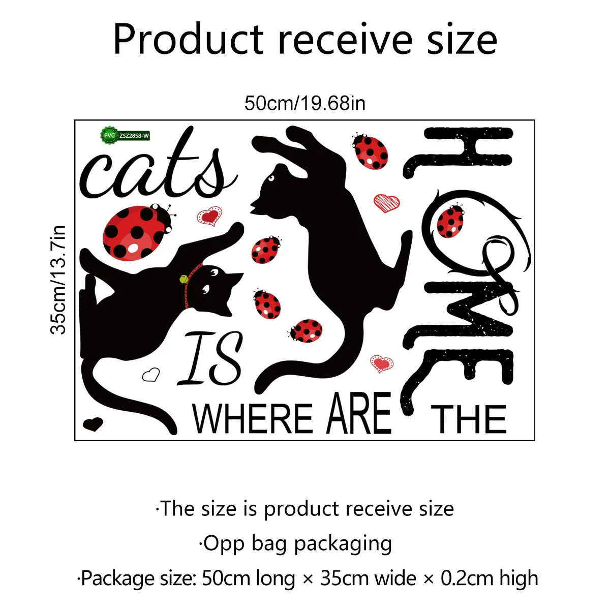 

Creative Black Cats Wall Stickers Home Living Room Decor Mural Vinyl Art Wall Decal Teen Room Decoration Wallpaper Self-adhesive