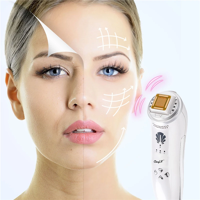 

RF Wave Face Lifting Neck Wrinkle Beauty Therapy Heat Massager High Frequency Anti-aging Shrink Pores Skin Firming Skin Care