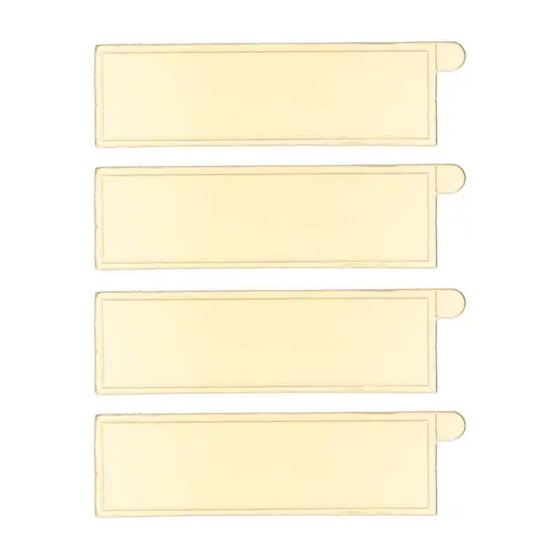 100 шт. прямоугольные доски для Мусса и торта основание кексов поднос десерта