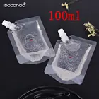 Прозрачный блеск для губ ручной работы, не липкий гель, Увлажняющий блеск для губ сделай сам, сырье, базовое масло, жидкая помада сделай сам, косметика