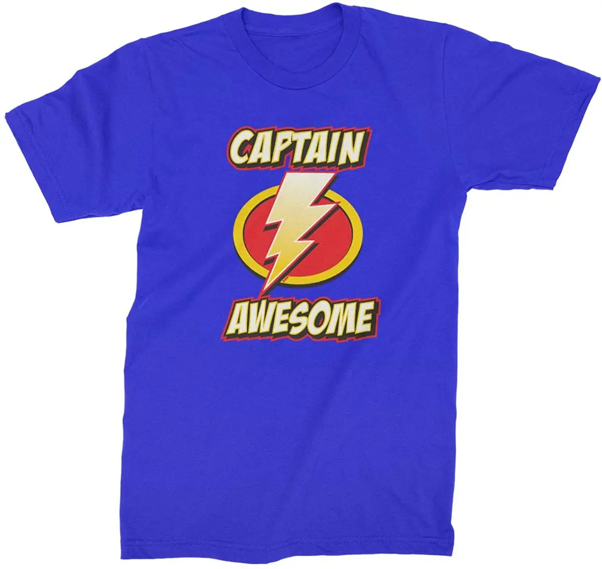 

Expression Tees Captain Awesome Mens T-Shirt New Summer Cool 2020 T Shirts Breathable All Cotton Short Sleeve TShirt