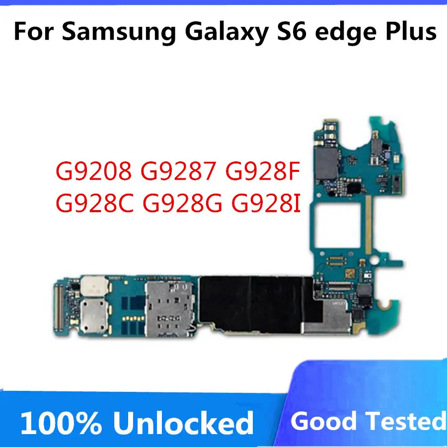 Материнская плата для Samsung Galaxy S6 edge + Plus G9208 G9287 G928F G928C G928G G928I с ОС Android оригинальная