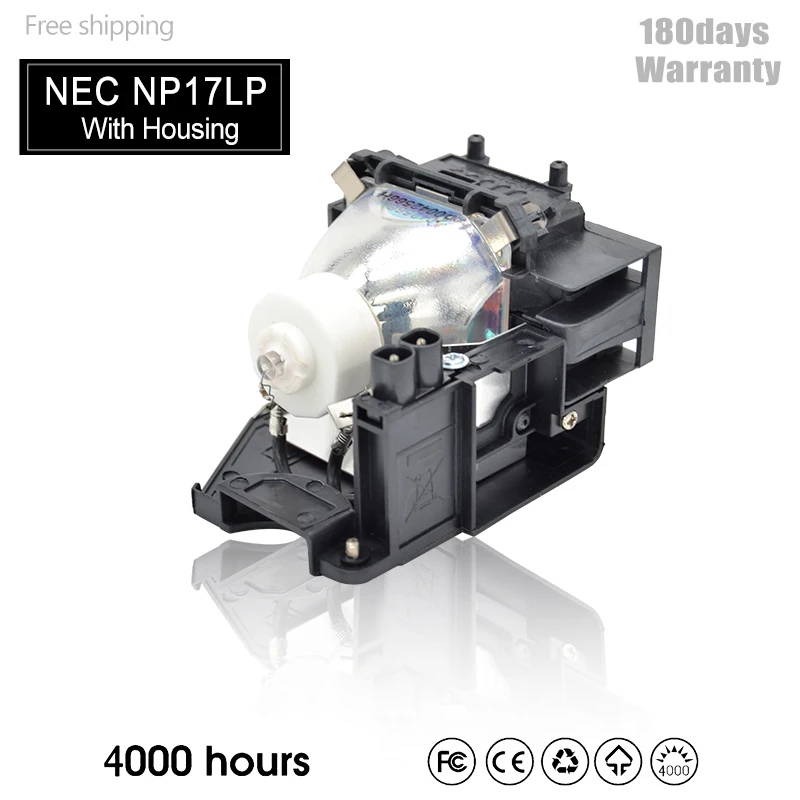 1 шт. NP17LP / 60003127 оригинальные лампы проектора для NEC M300WS/M350XS/M420X Φ/P420X | Электроника