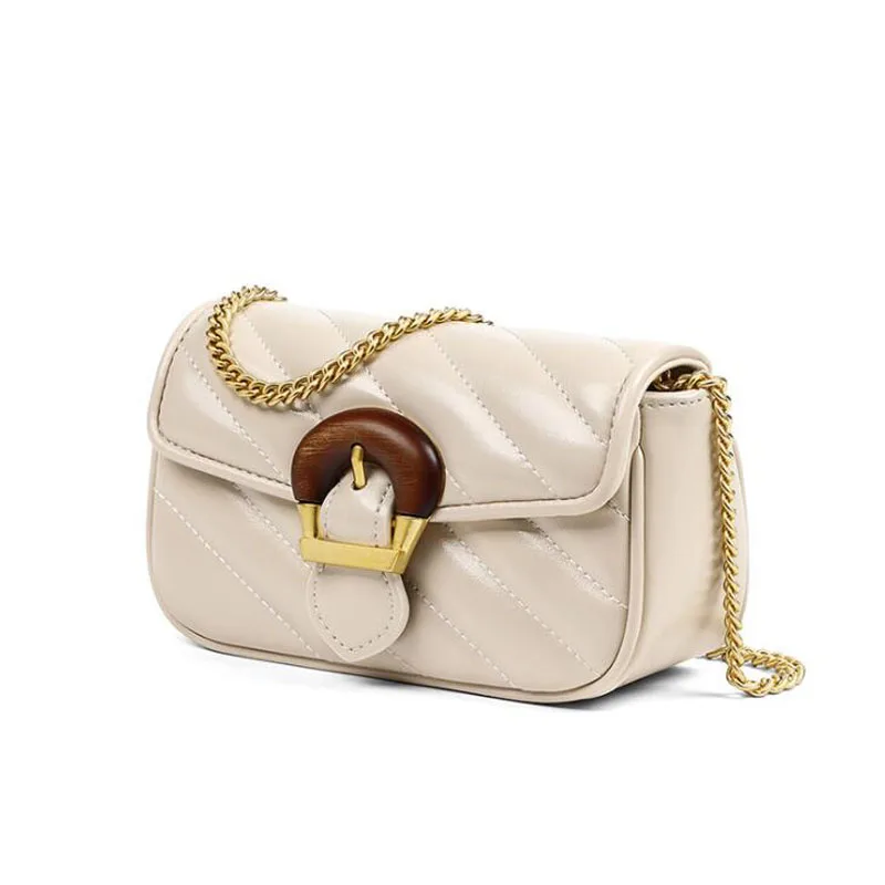 

Small Bag 2021 New Trendy leather Handbags Famous Brand fashion messenger bag one-shoulder explosive diamond chain bag