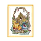 Наборы для вышивки крестиком Joy Sunday Набор для вышивки 11CT сетка холст печать шаблон 14CT Осенняя Серия штампованная вышивка крестиком