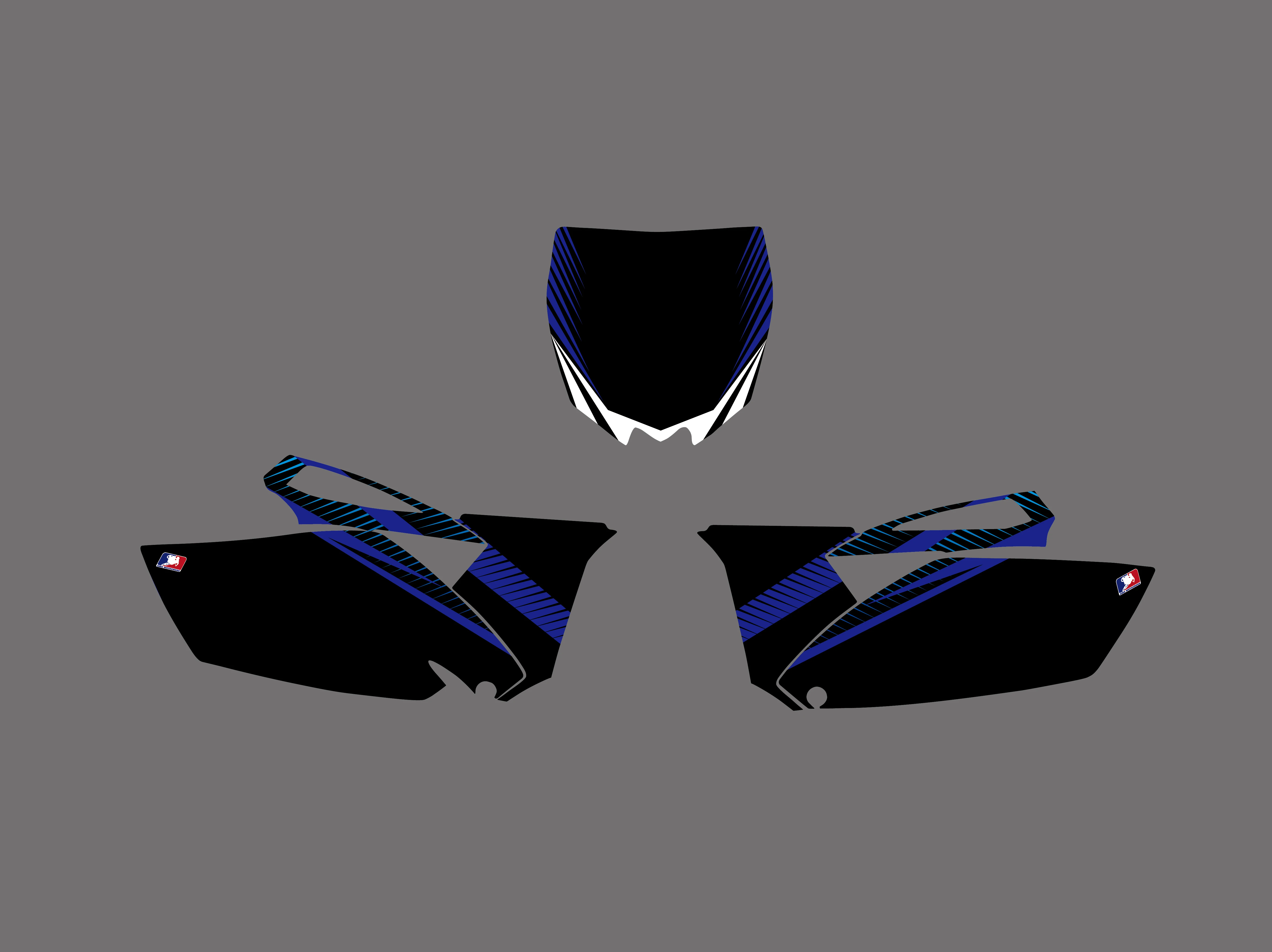 0196 наклейки для графики мотоцикла Yamaha YZ250F YZF250 YZ 250F YZF 250 2010 - 2013 2011 2012 наклейка фона |