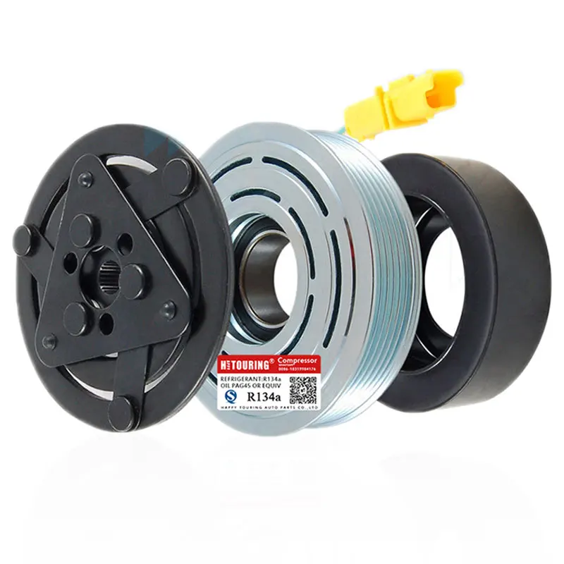 Sd6v12 муфты компрессора кондиционера для peugeot 206 307 Citroen C2 C3 9646273880 9655191580 9655421780 9659231580 9682930280 9684480180
