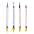 Точечный инструмент для маникюра, стразы, самодельный карандаш для воскового покрытия, селектор для украшения, Маникюрный Инструмент, ручка для ногтей