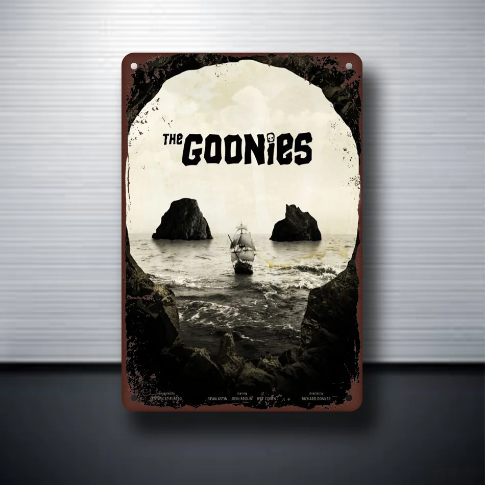 

The Goonies Tin Sign Warning Signs Notice Signs Metal Sign Vintage 7.87 * 11.81 In