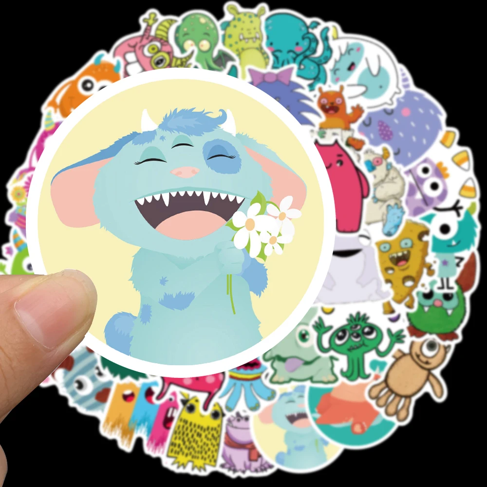 Наклейки Мультяшные для гитары багажа скейтборда чемодана 10/50 шт. | Игрушки и