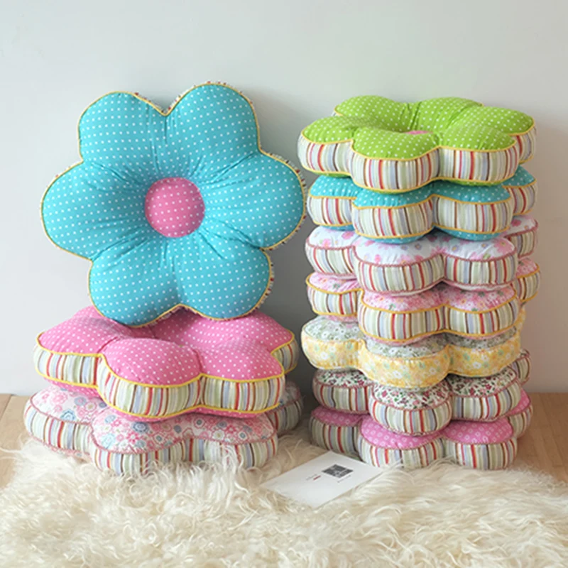 Творческий 3D цветок Подушка на стул сидение толстый и ягодиц после родов сидя Pad