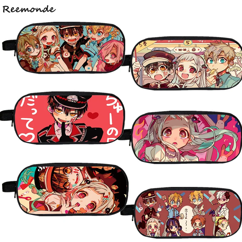 

Anime Bag Toilet-Bound Hanako-kun Pencil Bag Cosplay Nene Yashi Student School Pen Box Kids Adult Zipper Travel Makeup Bag Girls