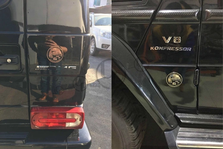 MB g wagon W463 эмблема 35th anniversary embelms для g wagon g500 g550 g350 g55 g63 g65 значок G класс сувенирная медаль