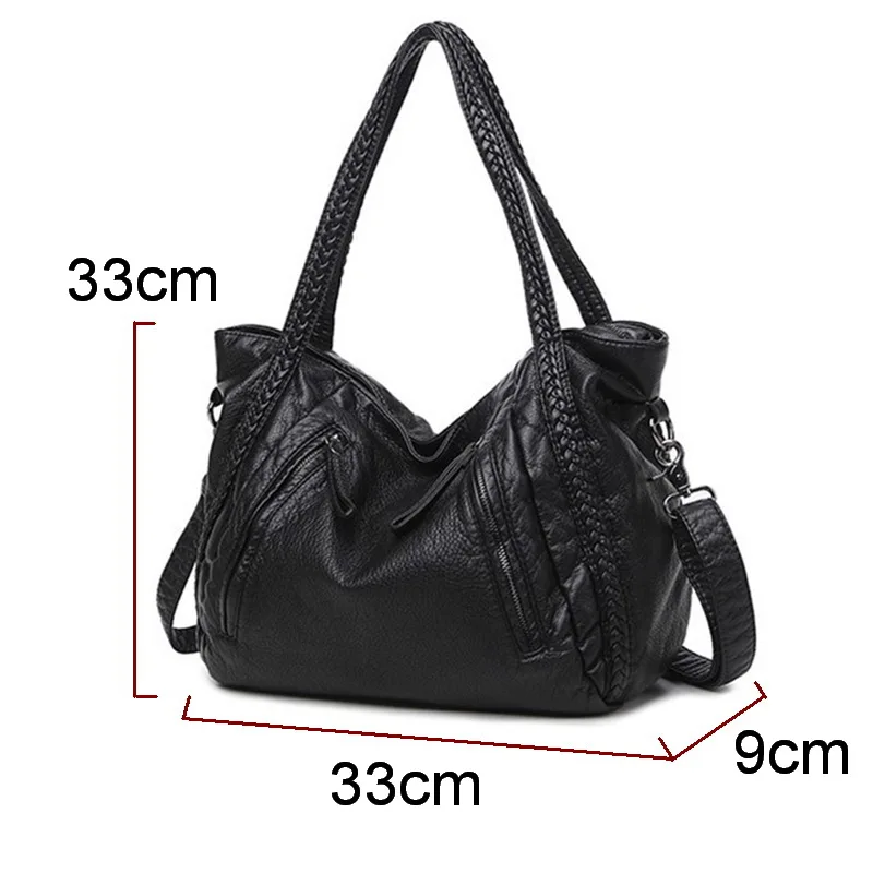 

DIINOVIVO Ruched Tote Handbag Women Casual Ladies Shoulder Crossbody Bag Female Travel Soft Handbags Shopping Bag 2021 WHDV1222