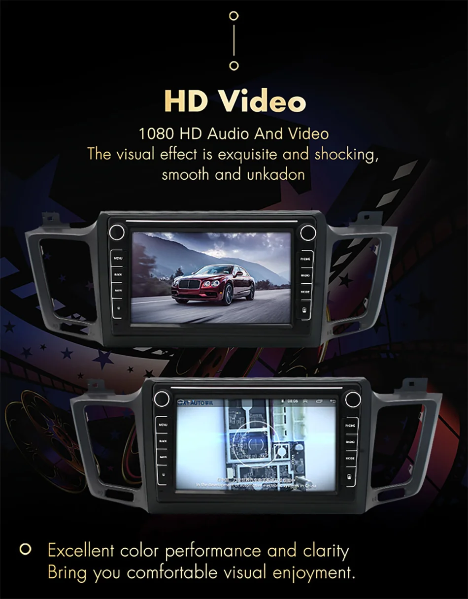 Для Toyota RAV4 RAV 4 2012 2013 2014 2015 2016 2017 2018 Автомобильный мультимедийный GPS навигатор