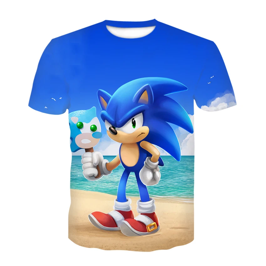 Мужские и женские футболки с коротким рукавом 3d Цифровым принтом от бренда sparkling