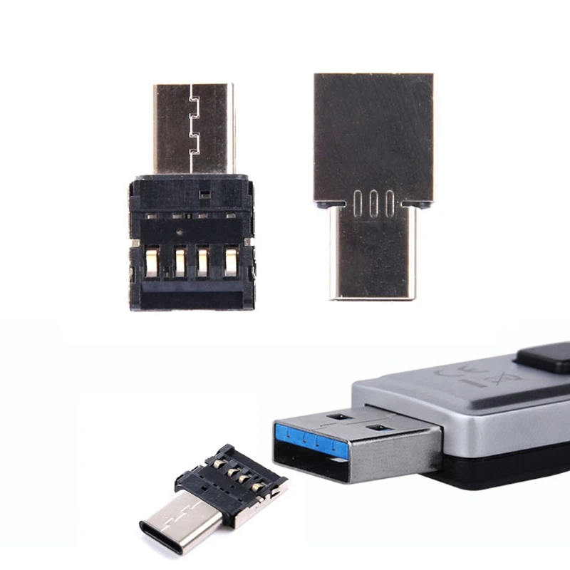 Type C To USB OTG Connector Adapter for Flash Drive S8 Note8 Android Phone | Мобильные телефоны и аксессуары