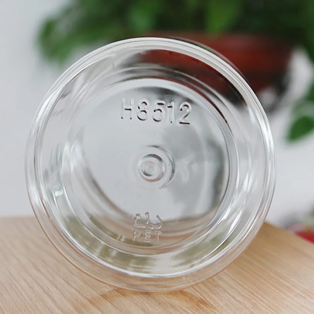 500 мл пустой прозрачный пластиковый пищевой герметичный ящик для хранения конфет